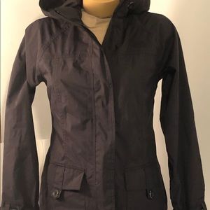 North Face Waterproof Carli Rain Coat Black Small